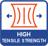 HIGH TENSILE STRENGTH