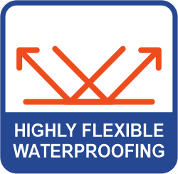 Highly Flexible Waterproofing