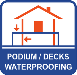 Podium Decks Waterproofing
