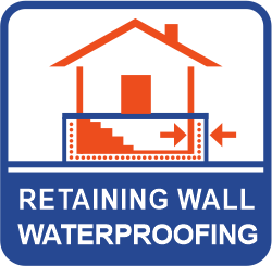 Retaining Wall Waterproofing